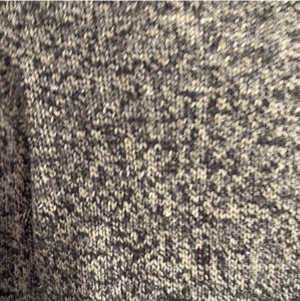 Cozy Gray Cabin Button-Up Women's Sweater - Picture 5 of 6